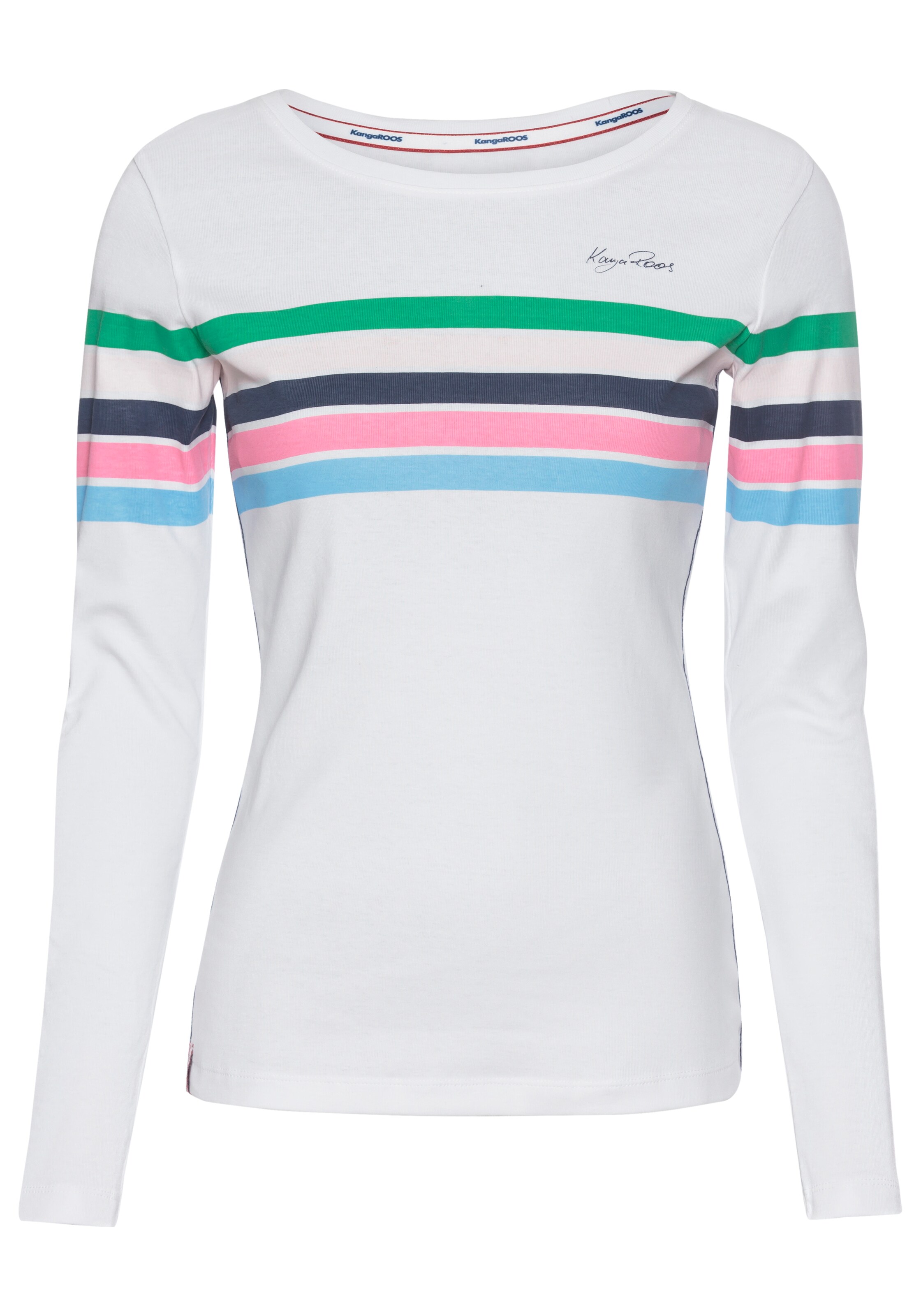 KangaROOS Shirt in Weiß: Vorderseite