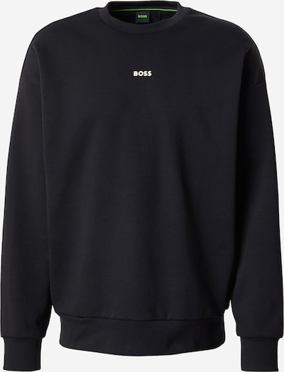 Megztinis be užsegimo 'Stenson' iš BOSS, spalva – juoda / balta, Prekių apžvalga