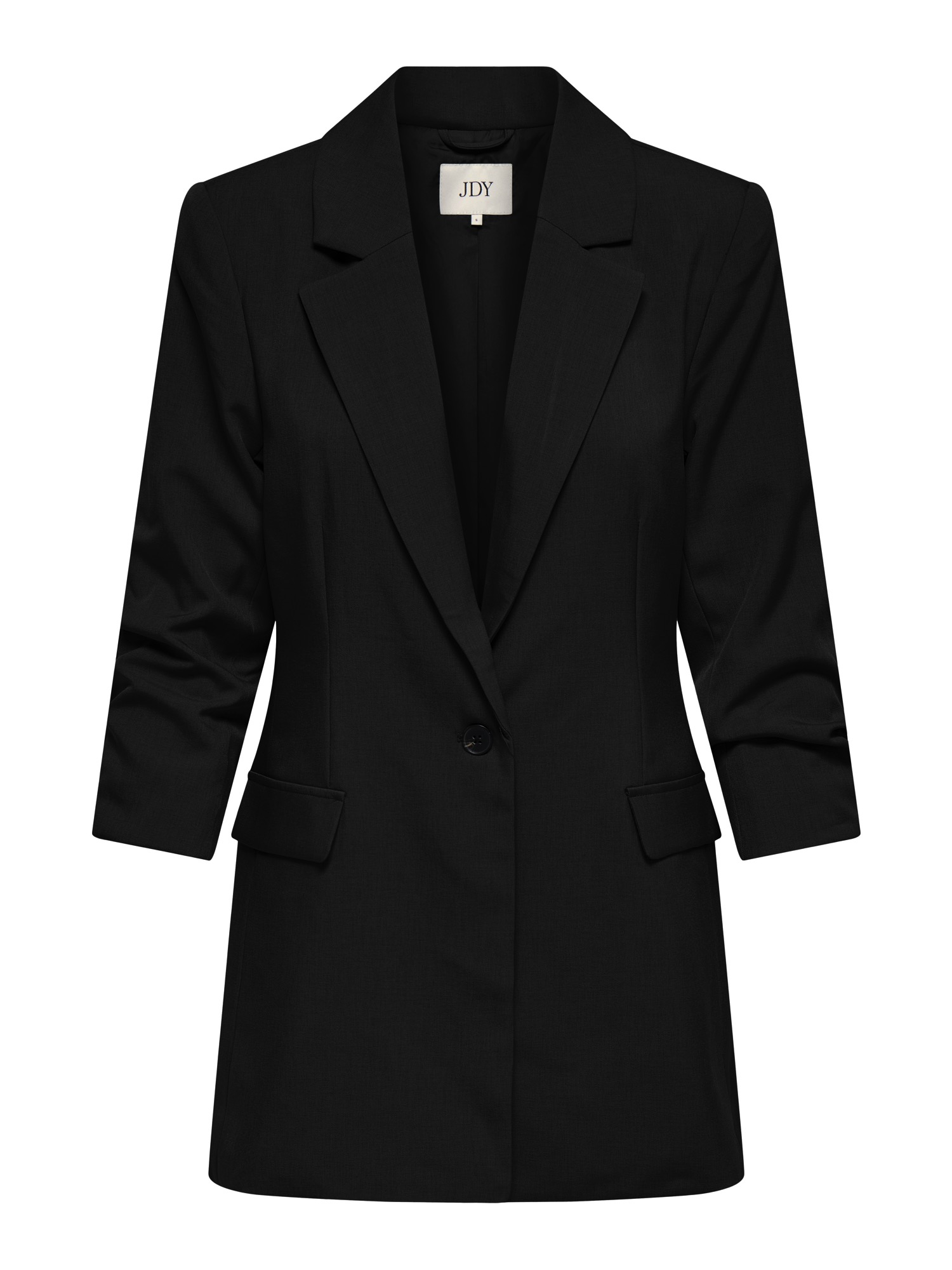 POGTMM Blazer Donna Maniche 3/4 – Giacca Elegante Aperta Davanti, Perfetta Per Ufficio E Tempo Libero