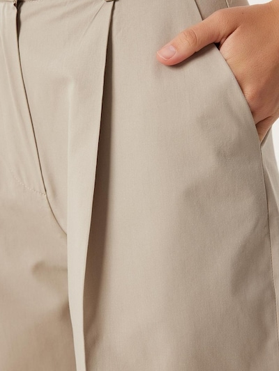 Happiness İstanbul Pantalon à pince en 36 en crème, Vue avec produit