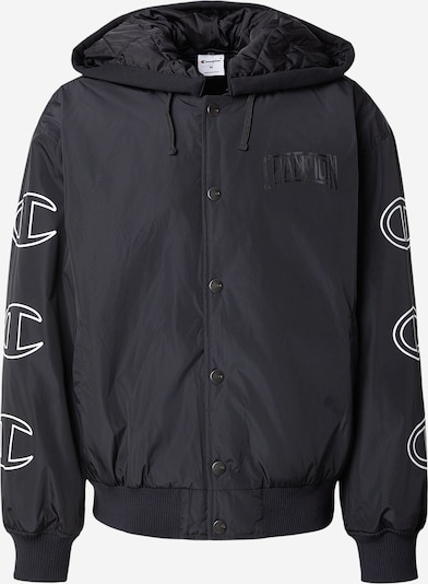 Champion Authentic Athletic Apparel Välikausitakki värissä musta / valkoinen, Tuotenäkymä