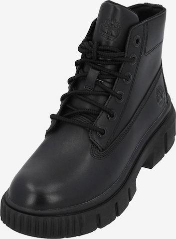 TIMBERLAND Lace-Up Ankle Boots 'Greyfield' in Black: front