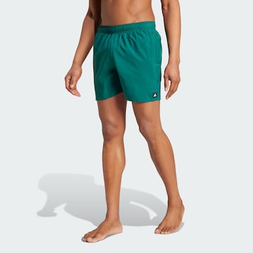 ADIDAS PERFORMANCE Swimming Trunks 'Solid CLX' in Green