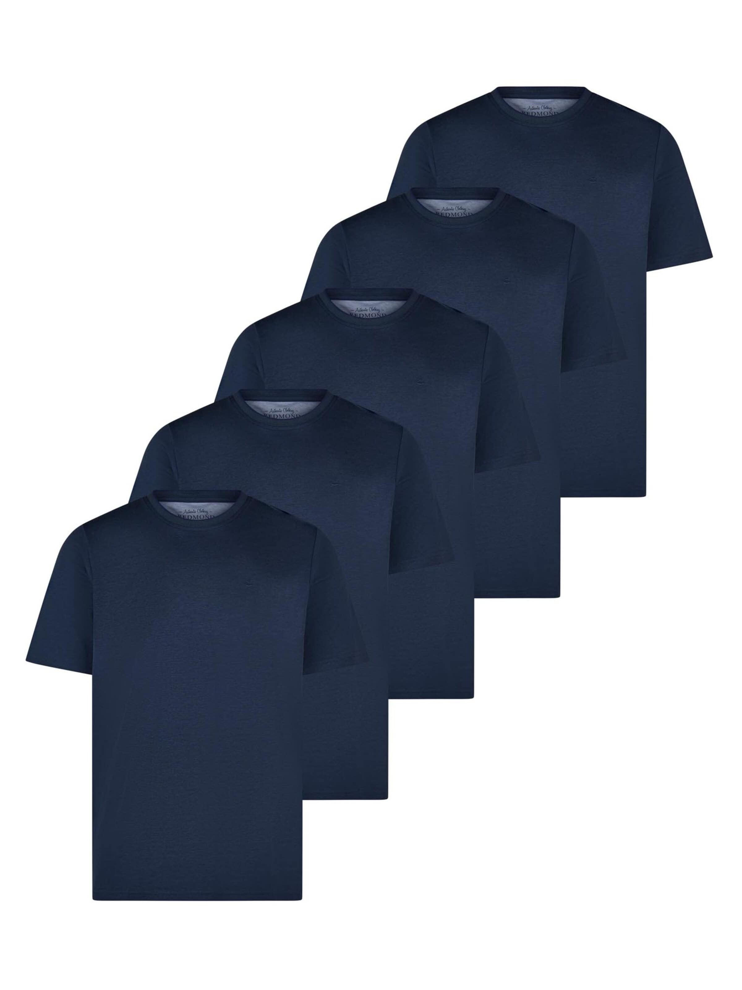 redmond Shirt 'Basic' in Blue: front