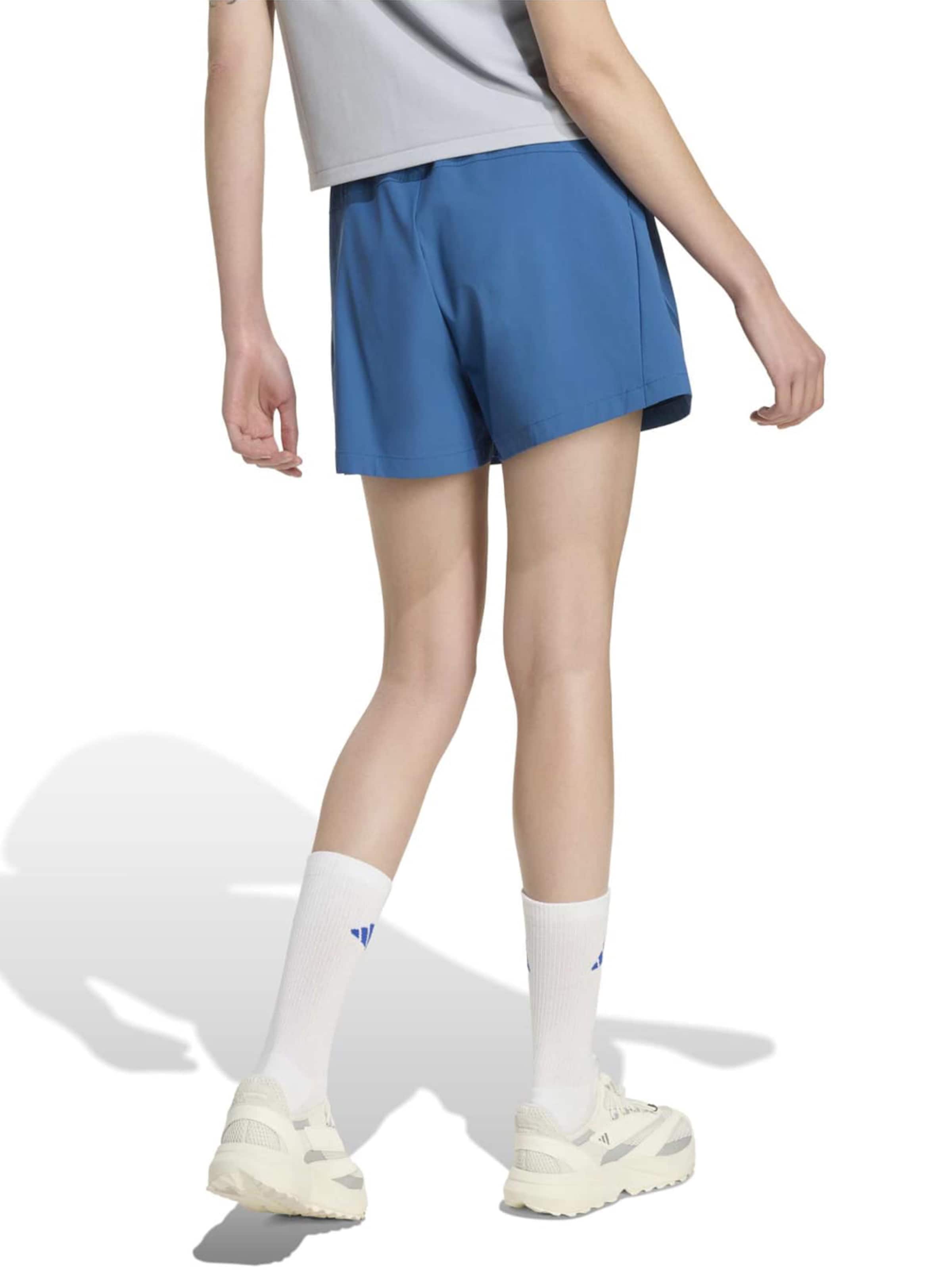 ADIDAS SPORTSWEAR Lużny krój Spodnie sportowe 'Z.N.E.' w kolorze niebieski