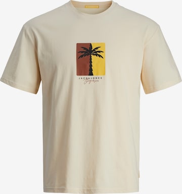 JACK & JONES - Camiseta 'MARBELLA' en beige: frente