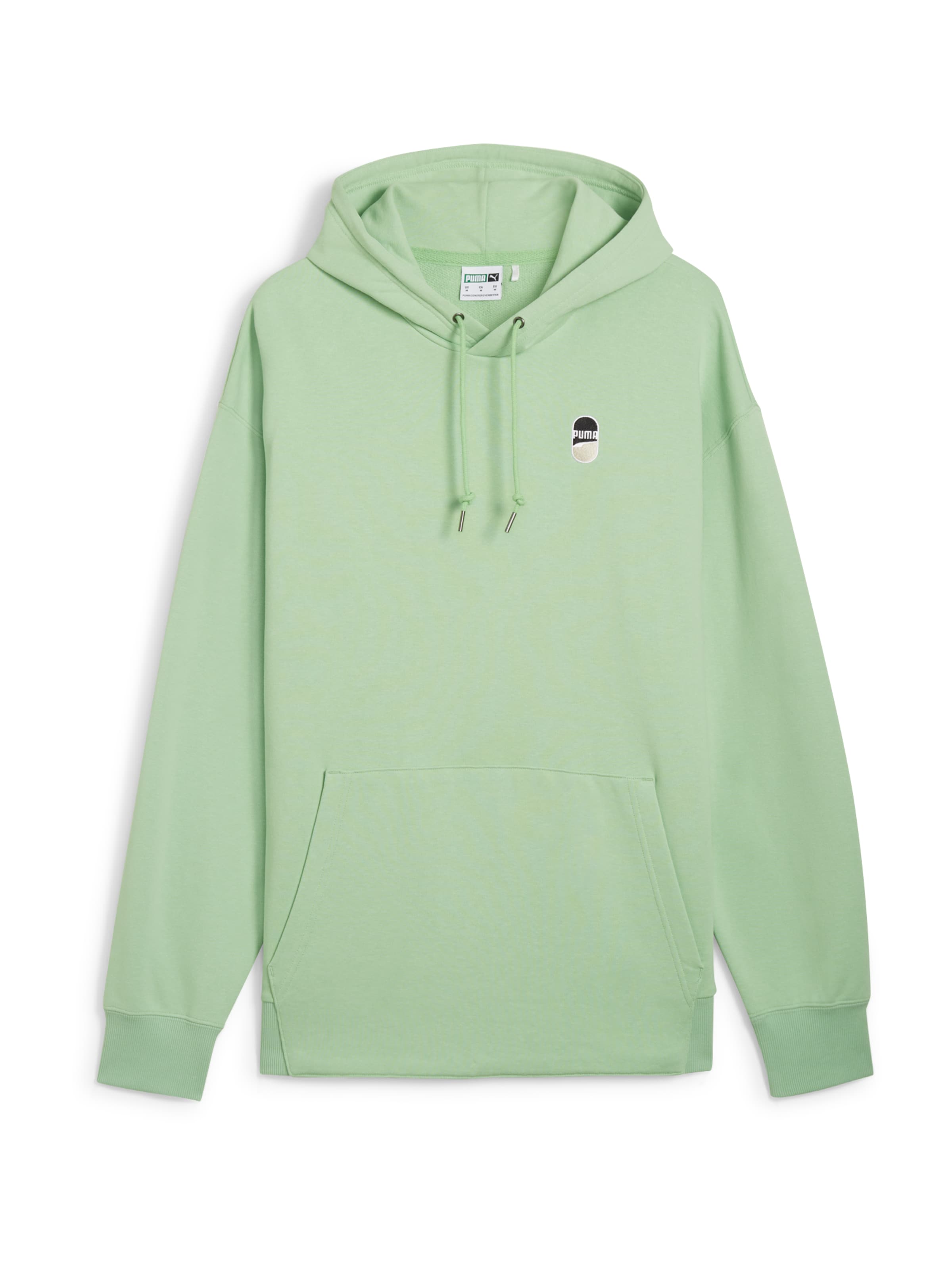 PUMA Sweatshirt 'Downtown 180' in Grün: Vorderseite