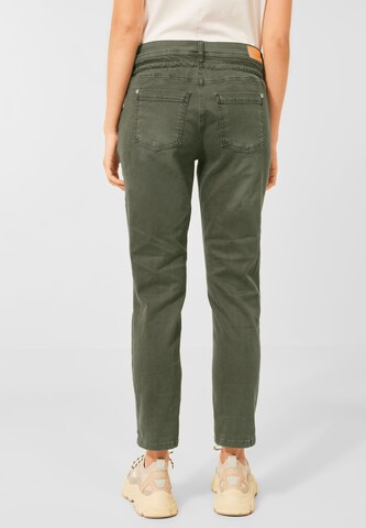 STREET ONE Slimfit Jeans in Groen