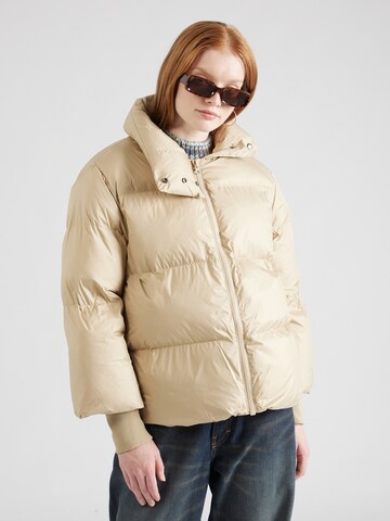 Summum Winter Jacket in Beige: front