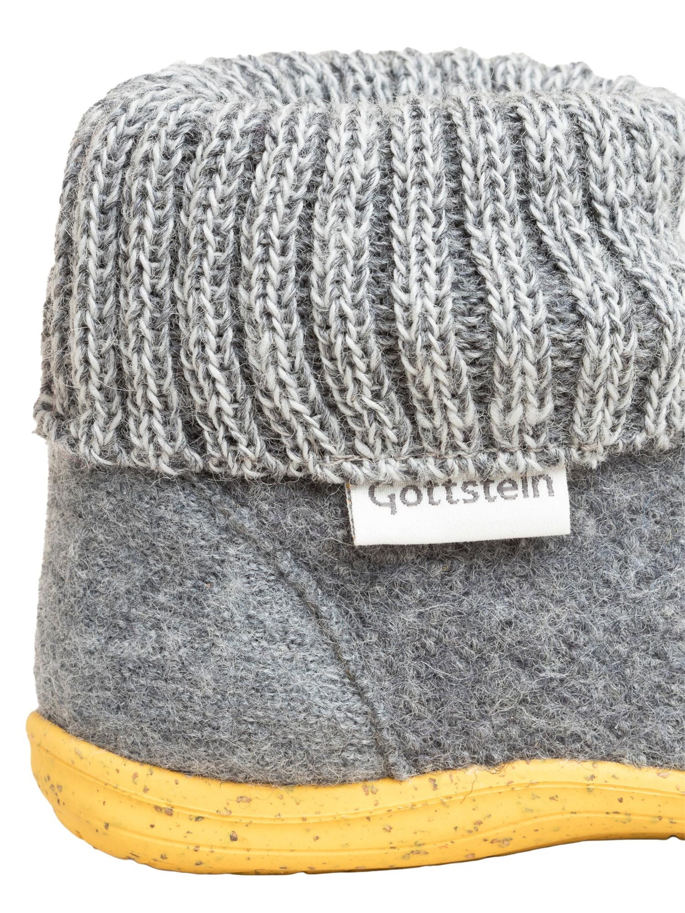 Gottstein Slipper 'Alpine Boot RU' in Grey