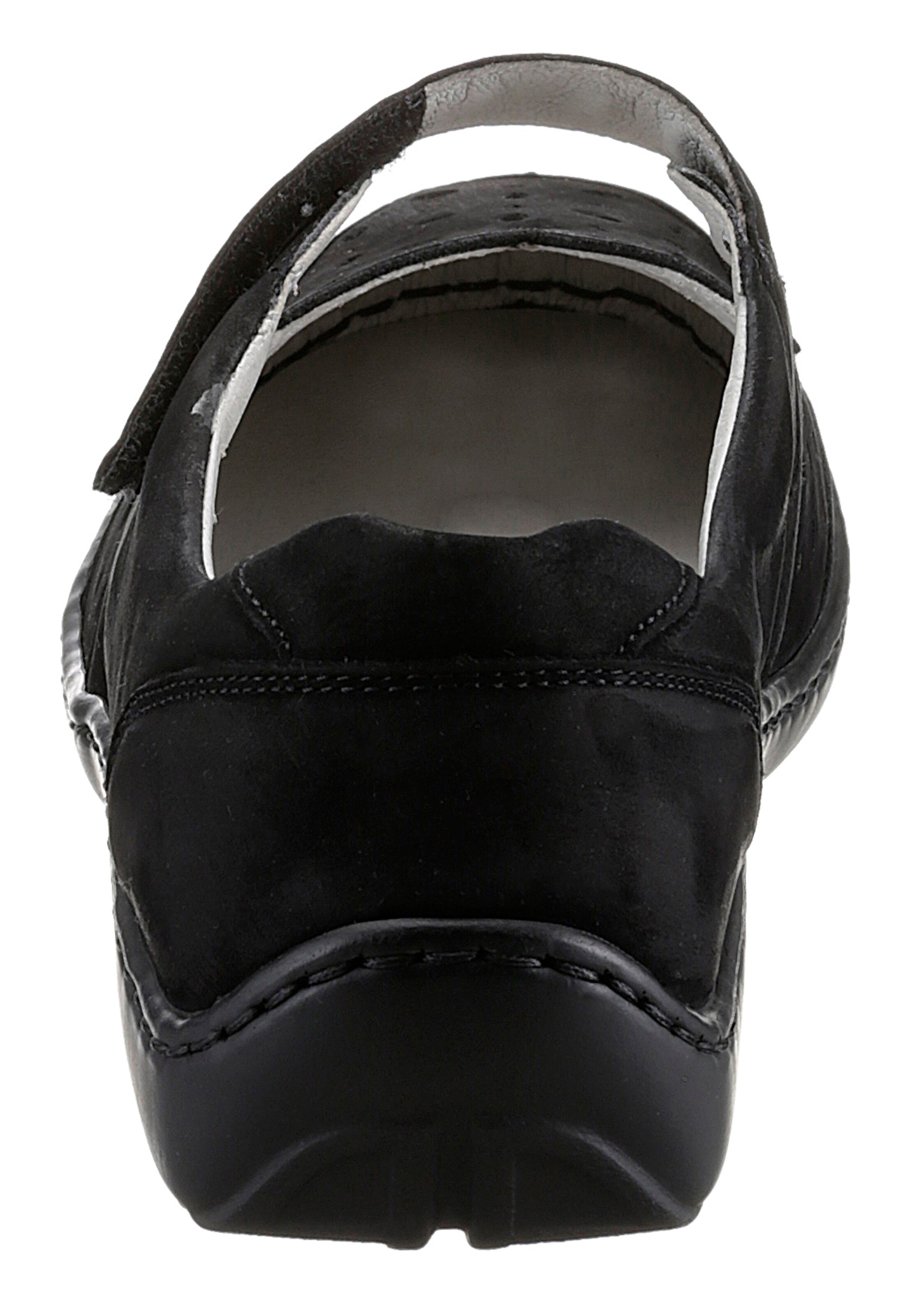 WALDLÄUFER Ballet Flats with Strap in Black