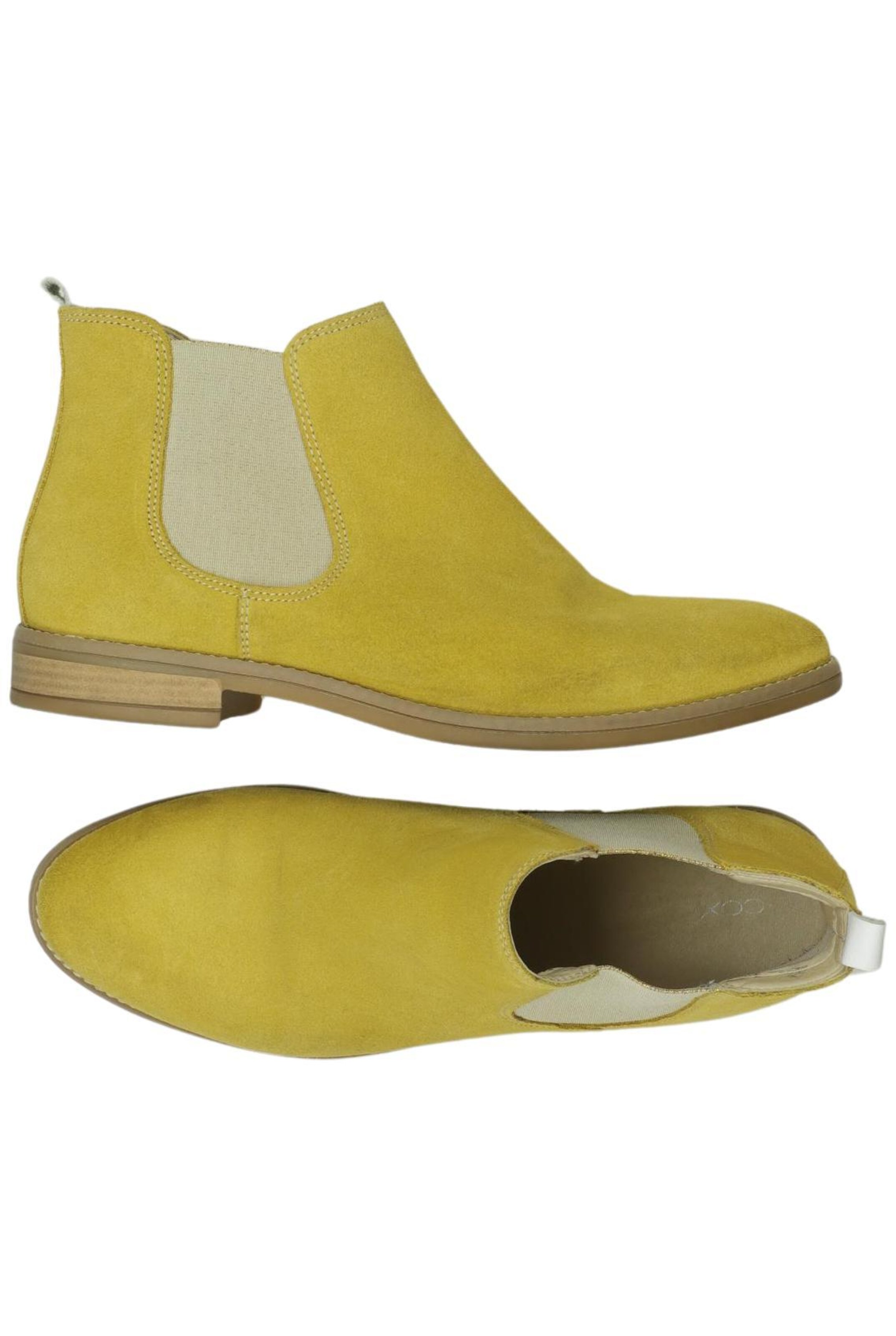 COX Stiefelette 39 in Gelb: Vorderseite
