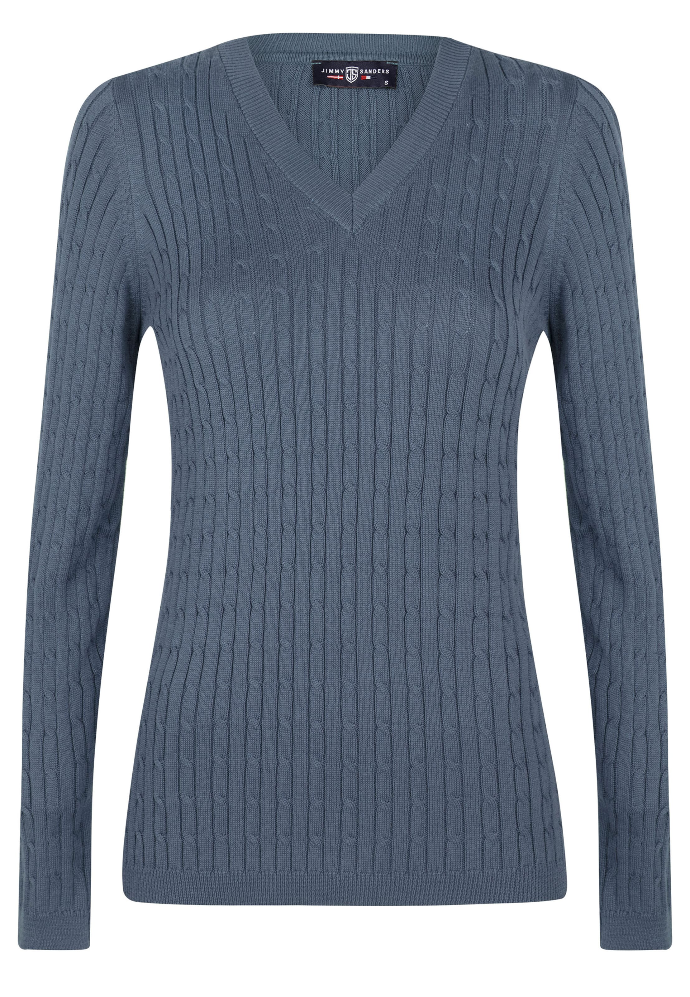 Pull-over Jimmy Sanders en bleu : devant