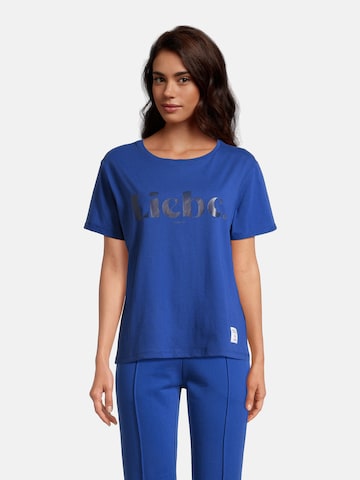 T-shirt 'MORATZ' salzhaut en bleu : devant