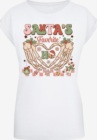 F4NT4STIC Shirt in Wit: voorkant