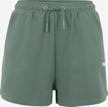 regular Pantaloni 'BRANDENBURG' di FILA in verde: frontale