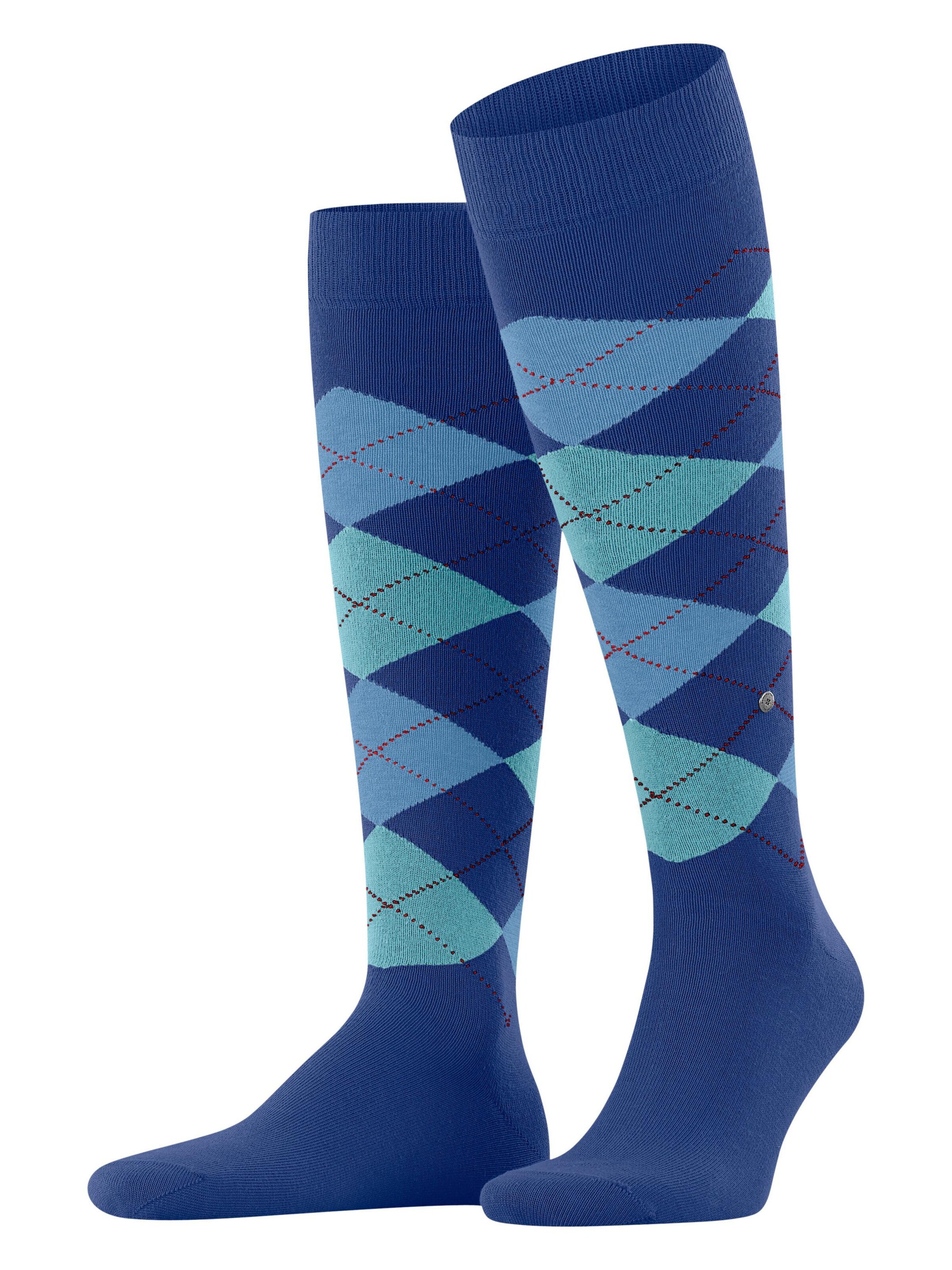 BURLINGTON Kniestrümpfe 'King'‌‌ in Blau: Vorderseite