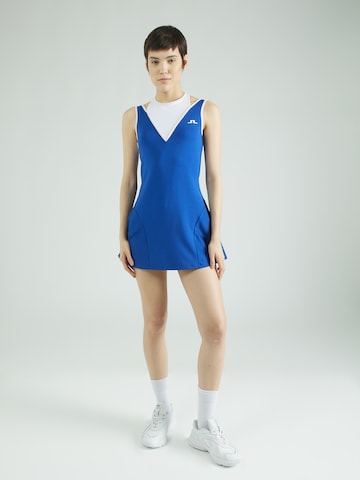 J.Lindeberg Sportowa sukienka 'Matilda' w kolorze niebieski: przód