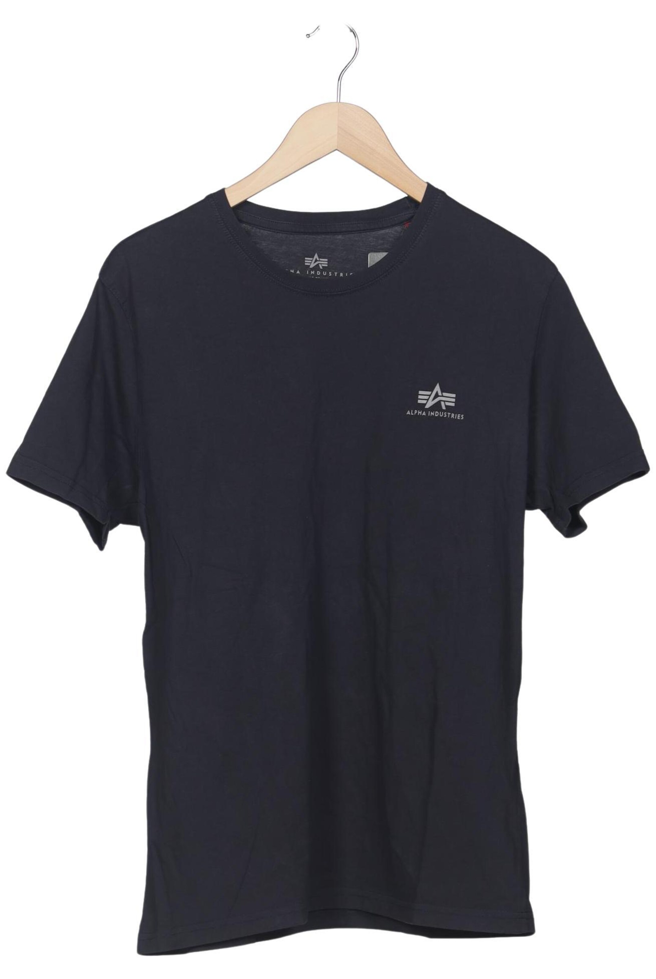 ALPHA INDUSTRIES Shirt in L in Blue: front