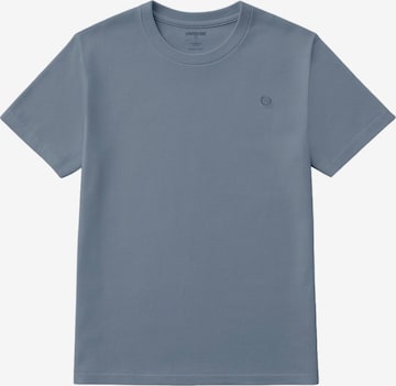 UNIQVIBE Shirt in Blauw: voorkant