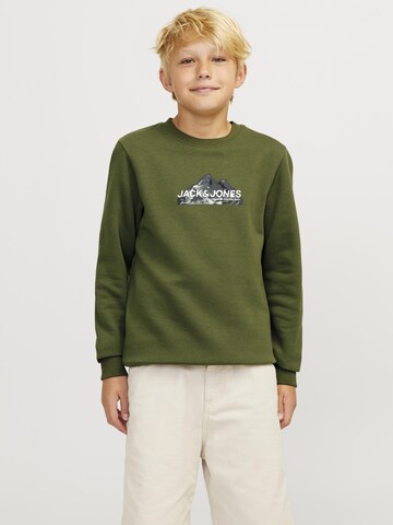 JACK & JONES MINI Sweatshirt i grøn: forside