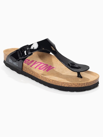 Infradito 'MERCURE' di Bayton in nero