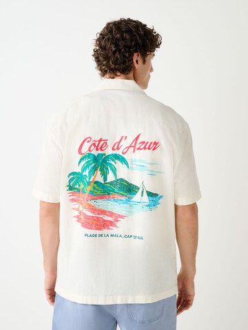 Regular fit Camicia di Next in beige: frontale