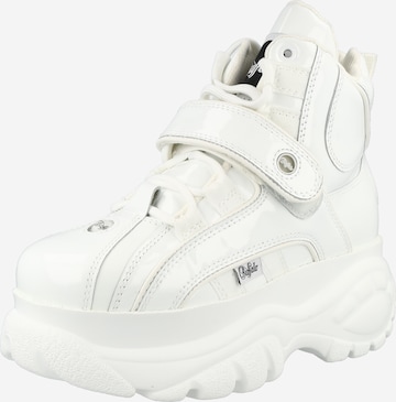 BUFFALO Ботинки на шнуровке в Белый: спереди