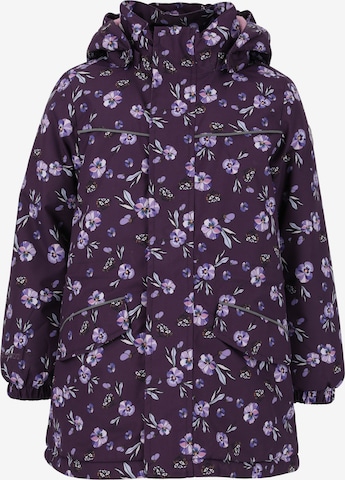 ZigZag Performance Jacket 'Angelina' in Purple: front