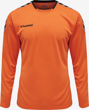 Hummel Functioneel shirt 'Poly' in Rood: voorkant