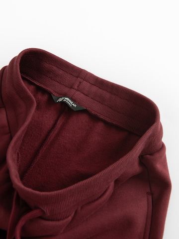 Wide Leg Pantalon NoWear en rouge