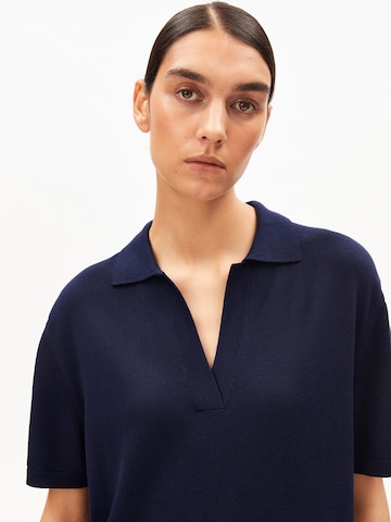 Robes en maille ARMEDANGELS en bleu