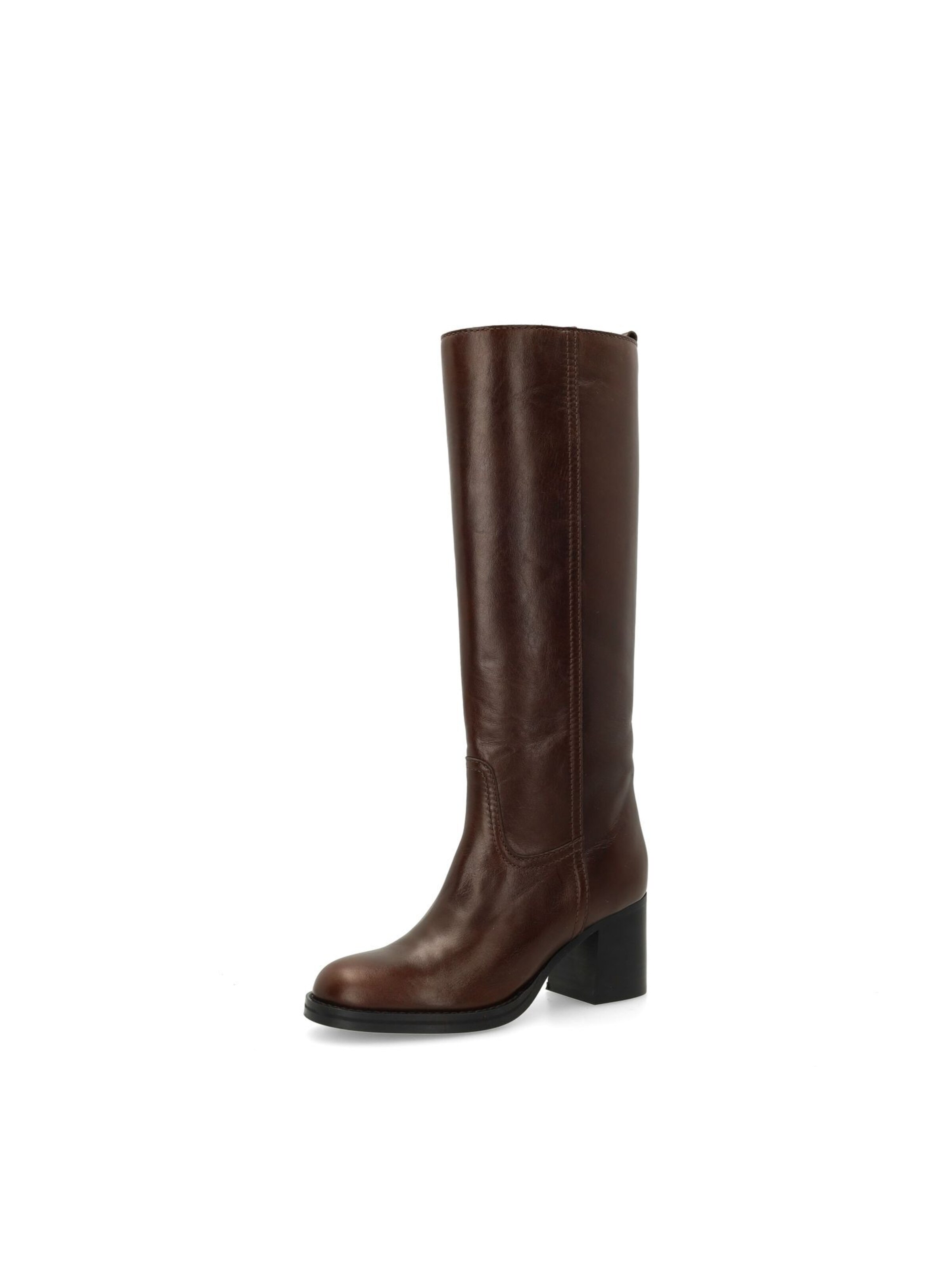 MANFIELD Boots in Bruin: voorkant