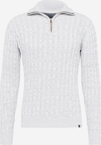 INDICODE JEANS Pullover 'Rufus' in Weiß: predná strana