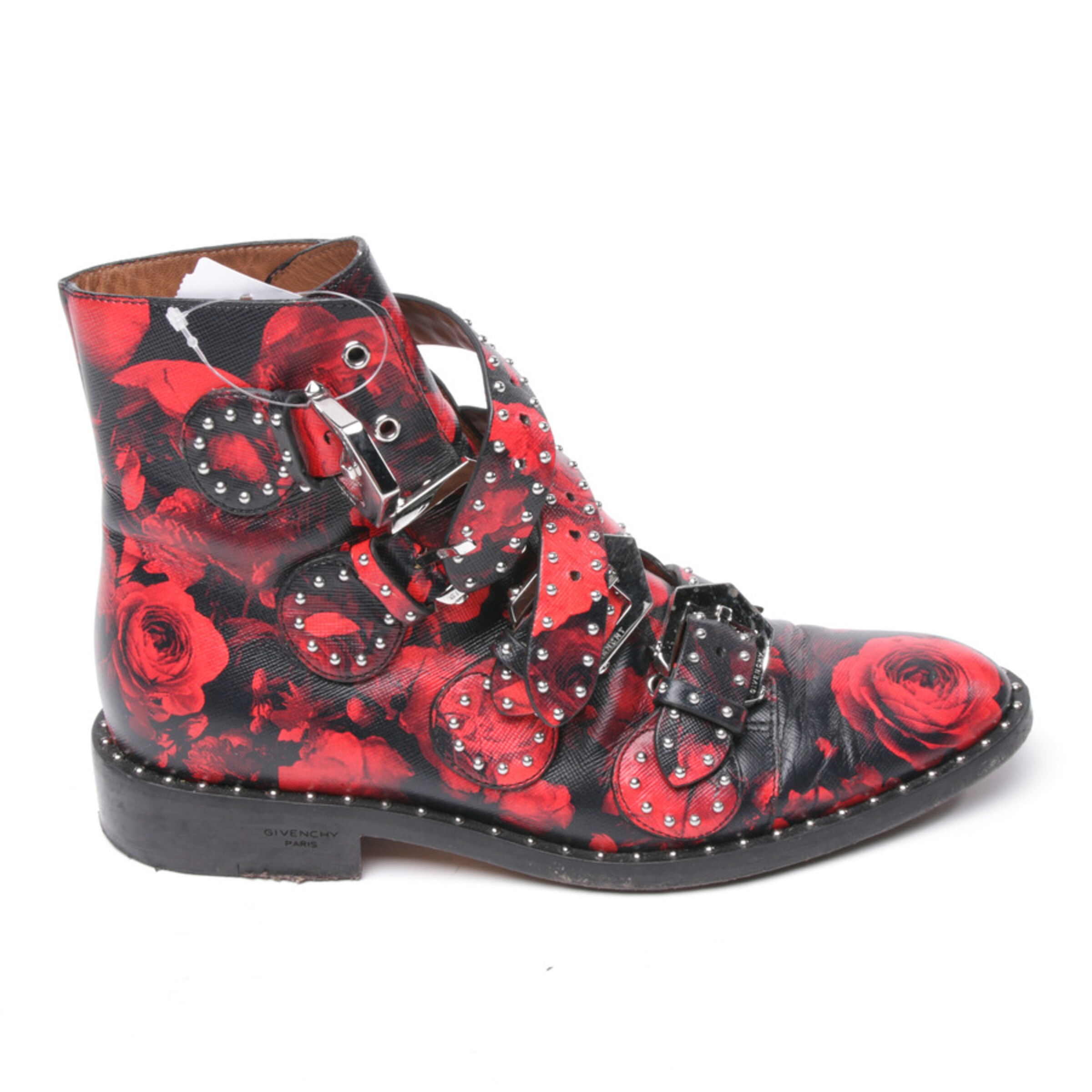 Givenchy Stiefeletten 38 in Rot: Vorderseite