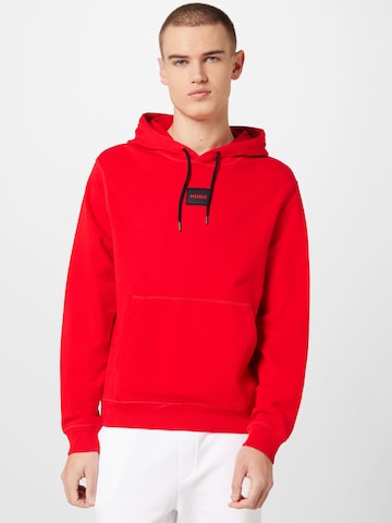 HUGO Red Sweatshirt 'Daratschi214' in Red: front