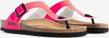 Bayton T-bar sandals 'Mercure' in Pink