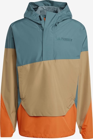 ADIDAS TERREX - Chaqueta de montaña 'Xploric' en verde: frente