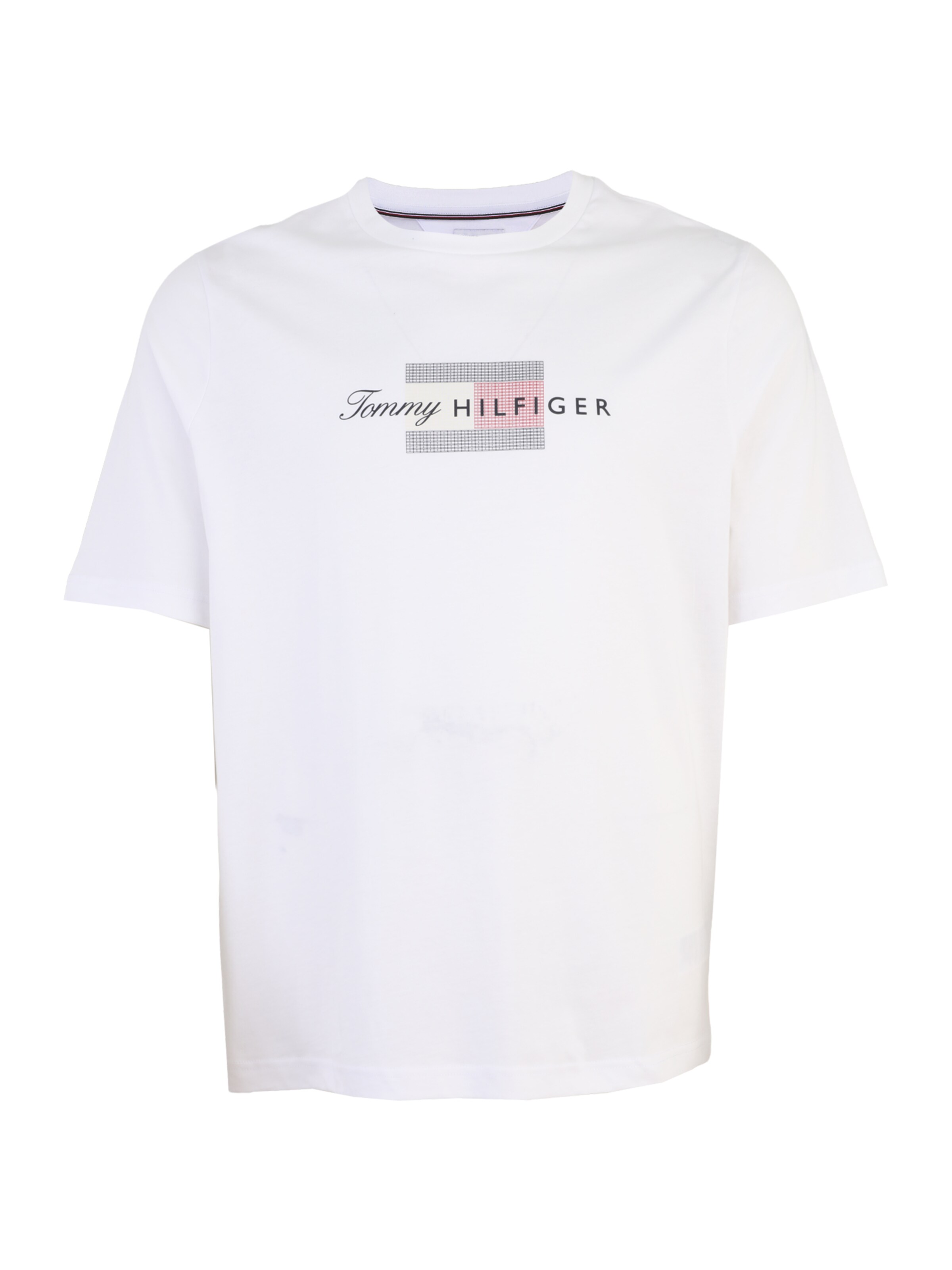 Tommy Hilfiger Big & Tall T-Shirt 'BT' in Weiß: Vorderseite