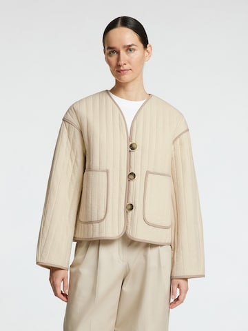 SELECTED FEMME Between-Season Jacket in Beige