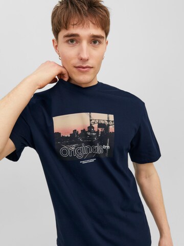 JACK & JONES - Camiseta 'Vesterbro' en azul