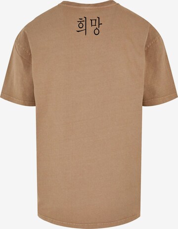 Merchcode Shirt 'K Hope' in Beige