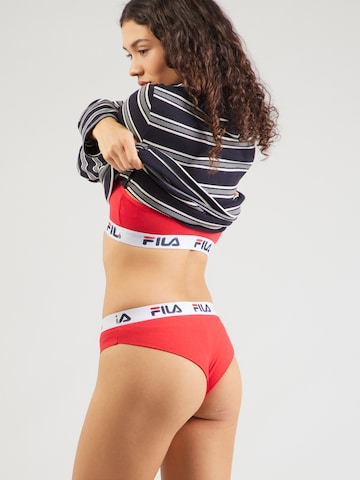 Slip FILA en rouge