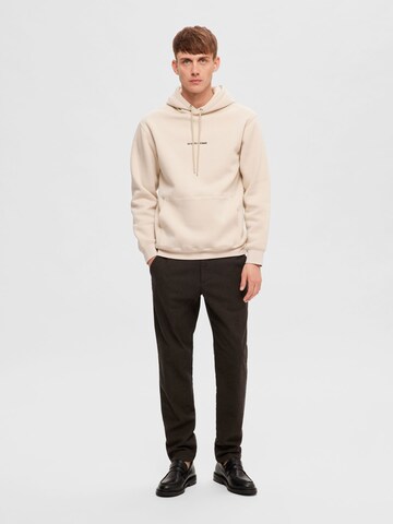 SELECTED HOMME - Sudadera 'HANKIE' en beige