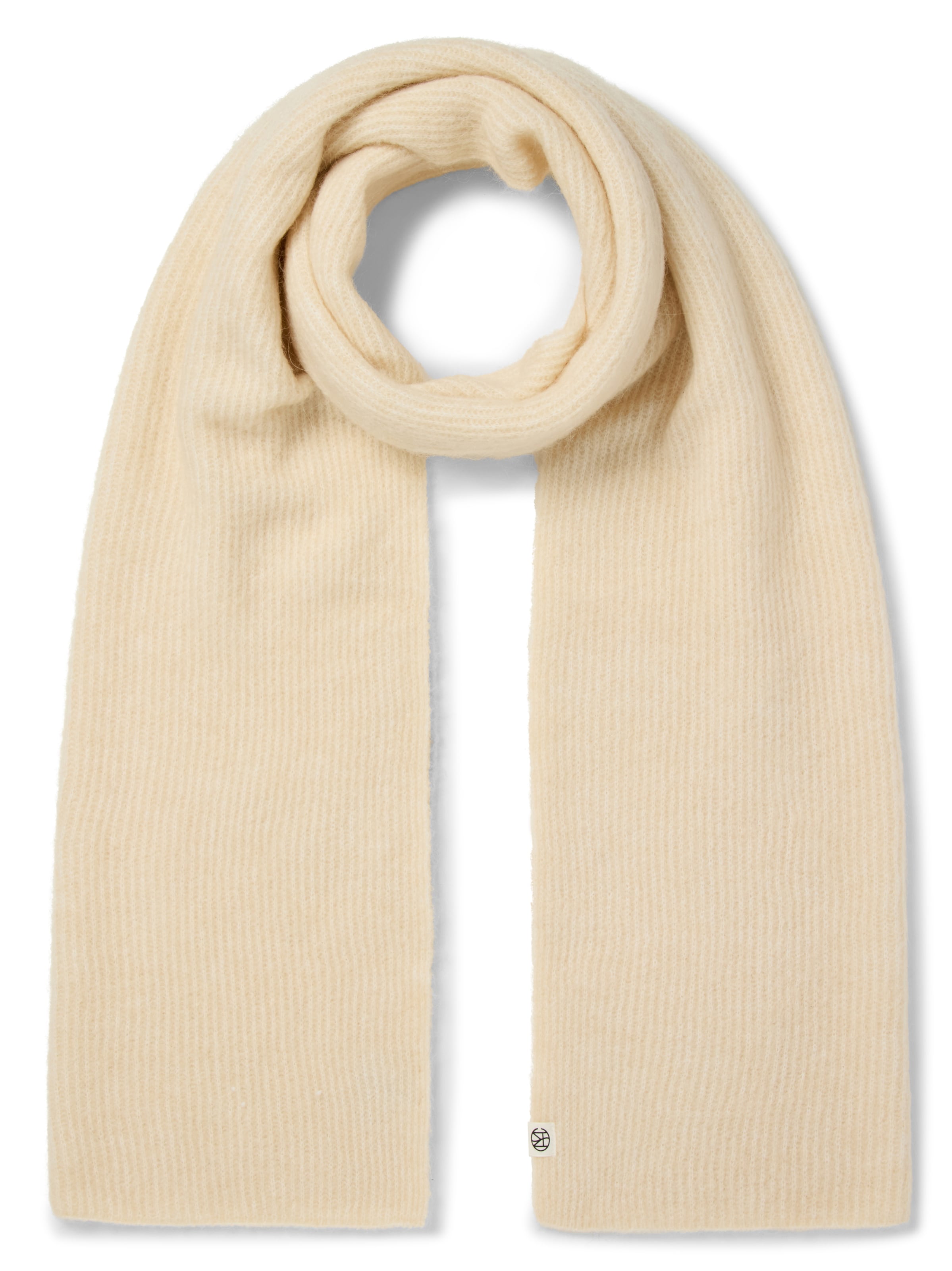 Écharpe MSCH COPENHAGEN en beige : devant