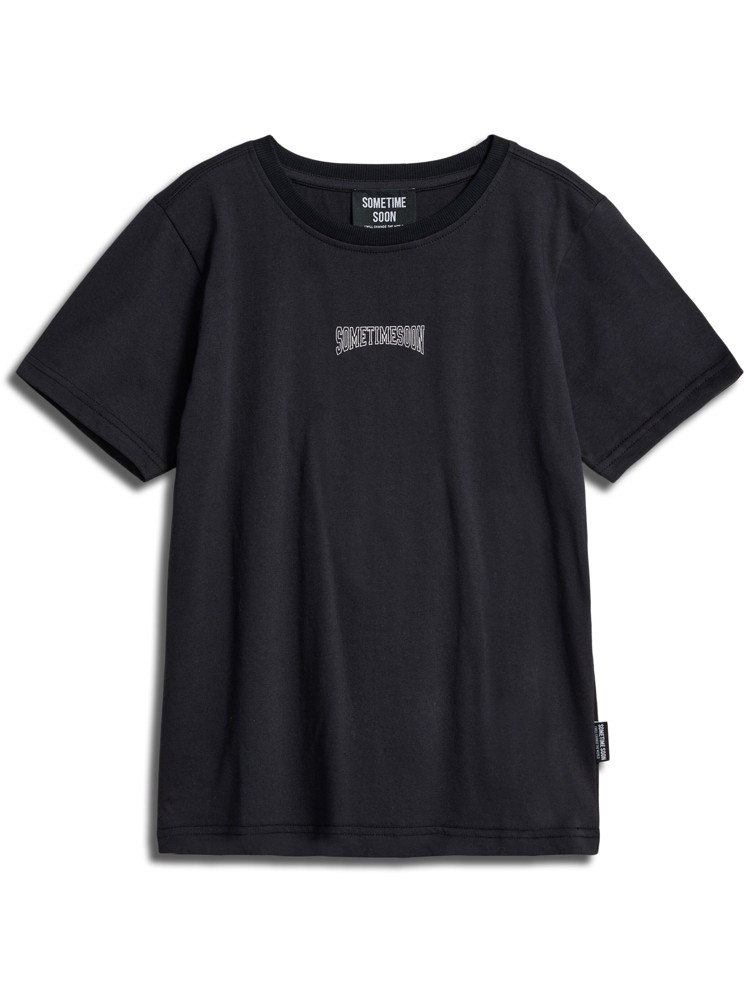 SOMETIME SOON Shirt in Black: front