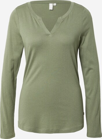 QS - Camiseta en verde: frente