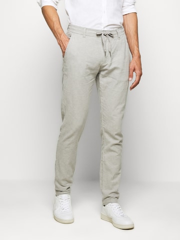 Lindbergh Regular Hose in Grau: Vorderseite