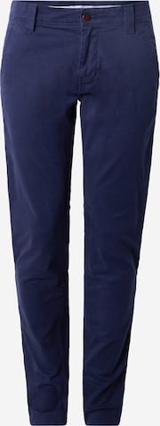 Tommy Jeans Slim fit Chino Pants 'Scanton' in Blue: front