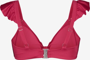 Swim by Zizzi Triangel Bikinitop 'SENYA' in Pink